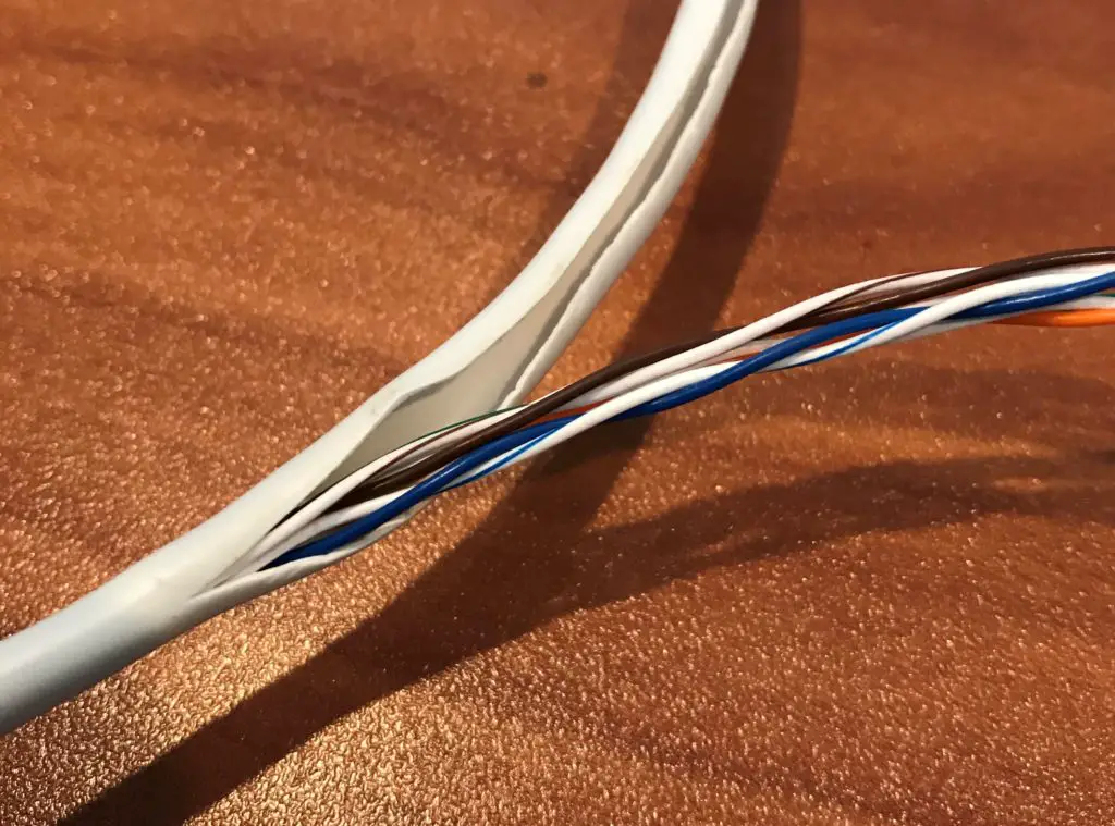 Picture of Unshielded CAT5e Cable