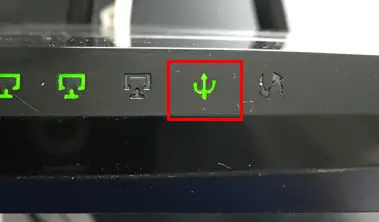 Router USB light