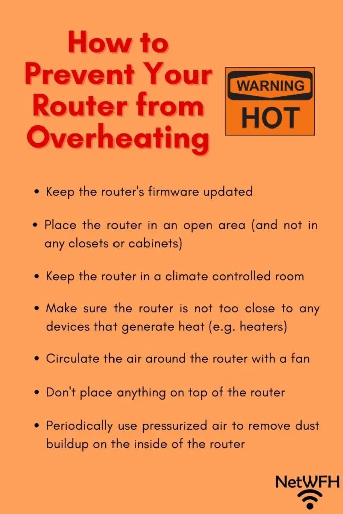 How to prevent your router from overheating