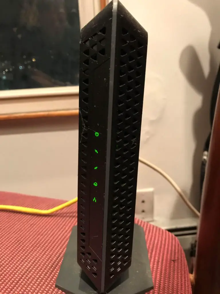 Front of standalone modem