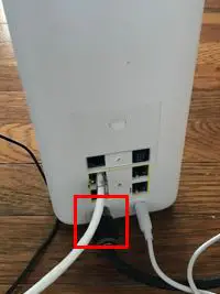 Rented modem router combo internet cable