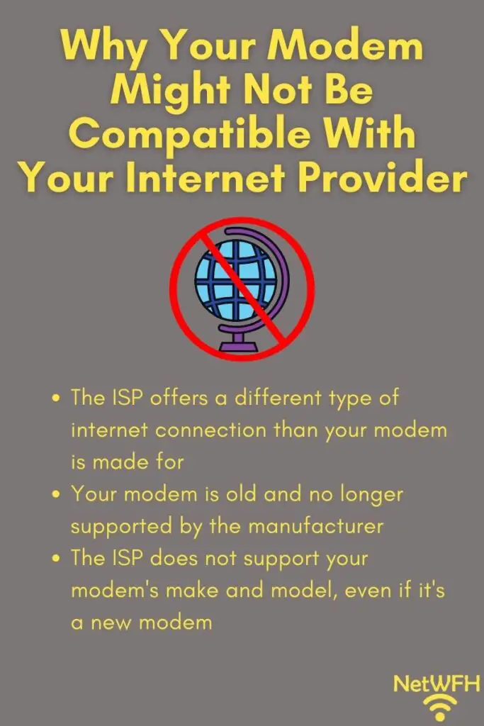 Why Your Modem Might Not Be Compatible With Your Internet Provider