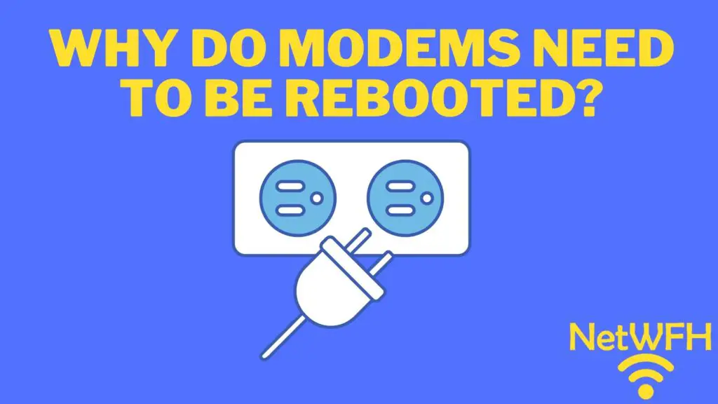 Modems need to be rebooted title page