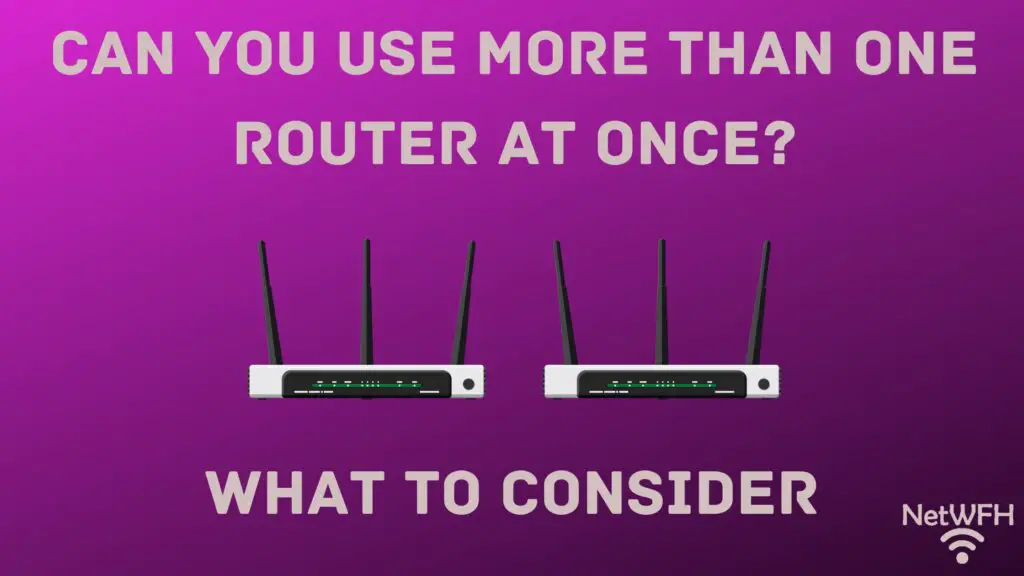 Can You Use More Than One Router At Once Title Picture