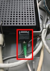 ONT device fiber modem connection